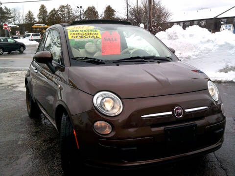 2012 FIAT 500c for sale at Trust Petroleum in Rockland MA