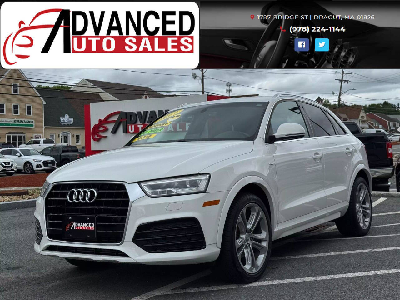 White 2017 Audi Q3 2.0T quattro Prestige AWD 2.0T quattro Prestige 4dr SUV 1