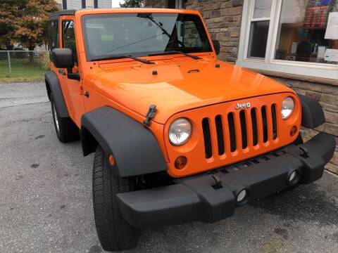 2012 Jeep Wrangler for sale at Matt-N-Az Auto Sales in Allentown PA