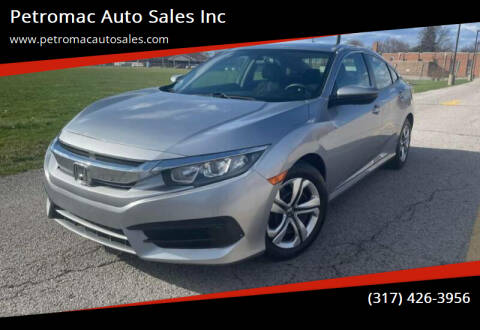 2017 Honda Civic for sale at Petromac Auto Sales Inc in Indianapolis IN