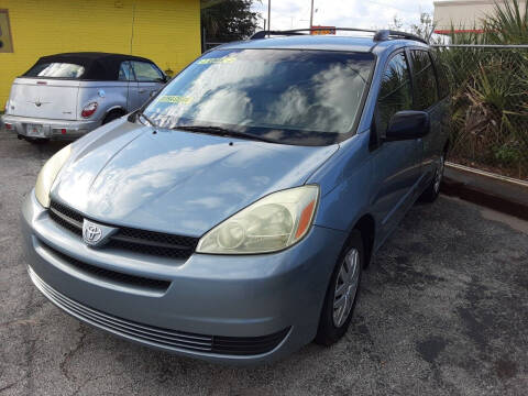 2005 Toyota Sienna for sale at Easy Credit Auto Sales in Cocoa FL