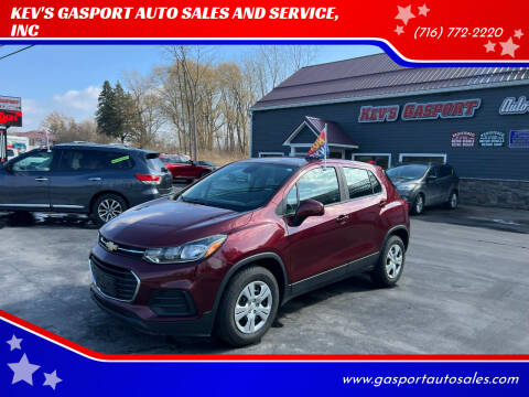 2017 Chevrolet Trax for sale at KEV'S GASPORT AUTO SALES AND SERVICE, INC in Gasport NY