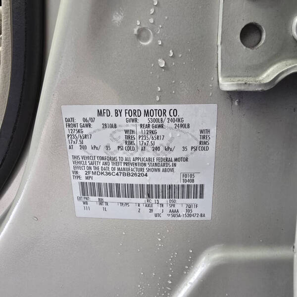 2007 Ford Edge SE