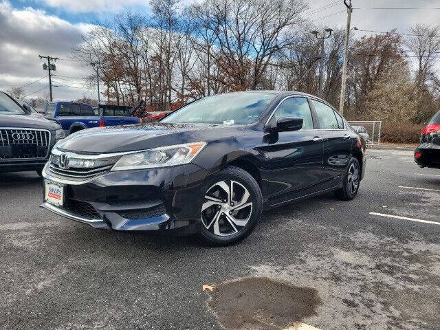 2016 Honda Accord for sale at Sonias Auto Sales in Worcester MA