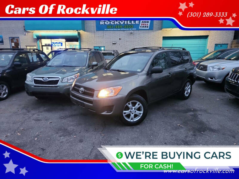 2011 Toyota RAV4 for sale at Cars Of Rockville in Rockville MD