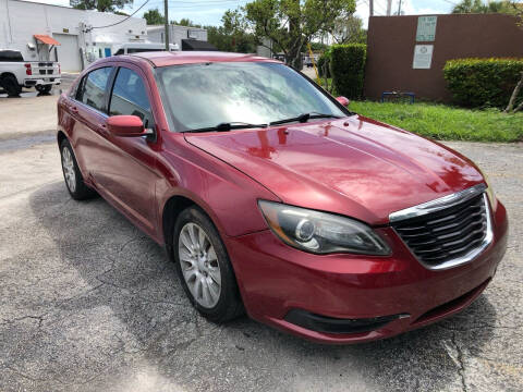 2013 Chrysler 200 for sale at Clean Florida Cars in Pompano Beach FL