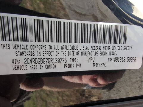 2016 Dodge Grand Caravan SE Plus