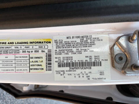 2016 Ford Fusion Titanium