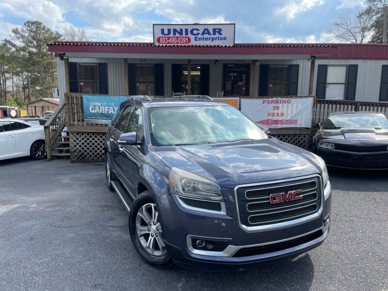 2014 GMC Acadia for sale at Unicar Enterprise in Lexington SC