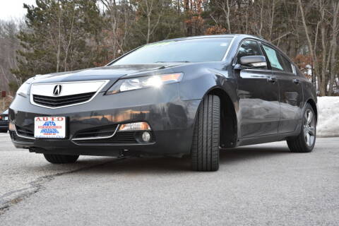 2014 Acura TL for sale at Auto Wholesalers Of Hooksett in Hooksett NH