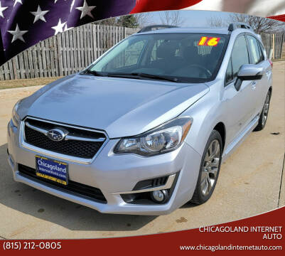 2016 Subaru Impreza for sale at Chicagoland Internet Auto - 410 N Vine St New Lenox IL, 60451 in New Lenox IL