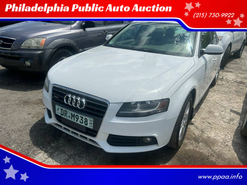 2011 Audi A4 for sale at Philadelphia Public Auto Auction in Philadelphia PA