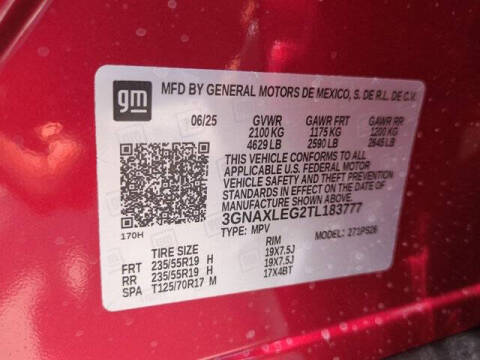 2026 Chevrolet Equinox RS