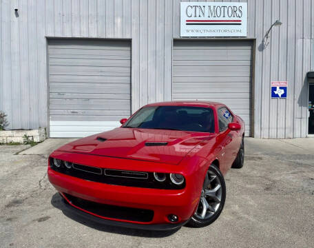 2015 Dodge Challenger for sale at CTN MOTORS in Houston TX