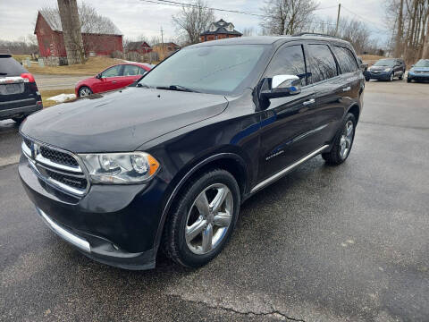 2012 Dodge Durango for sale at Faithful Cars Auto Sales in North Branch MI