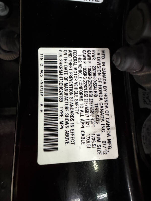2012 Honda CR-V EX-L