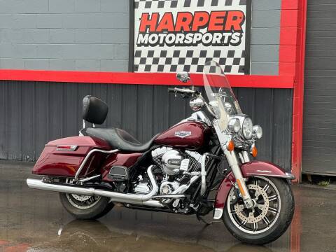 2014 Harley Davidson Road King FLHR for sale at Harper Motorsports in Dalton Gardens ID