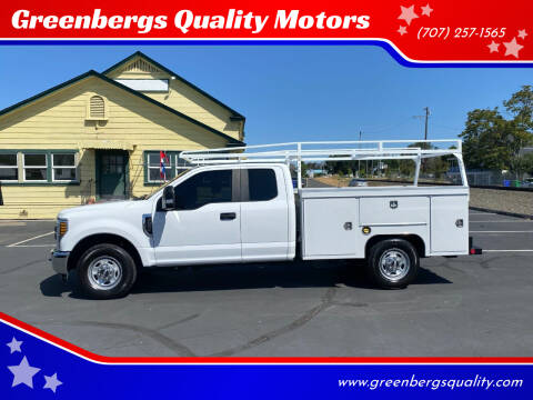2018 Ford F-250 Super Duty for sale at Greenbergs Quality Motors in Napa CA