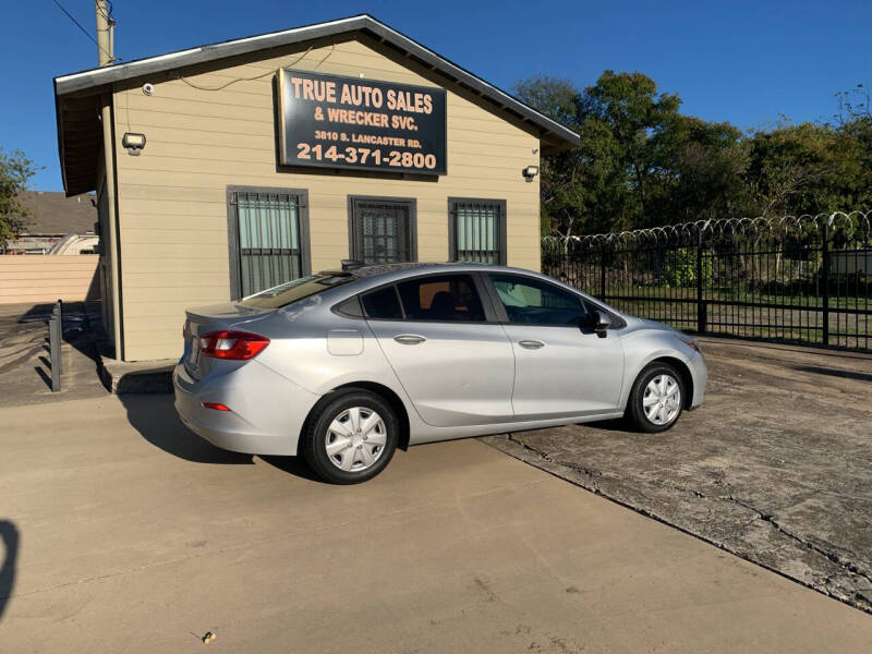 2016 Chevrolet Cruze for sale at True Auto Sales & Wrecker Service in Dallas TX