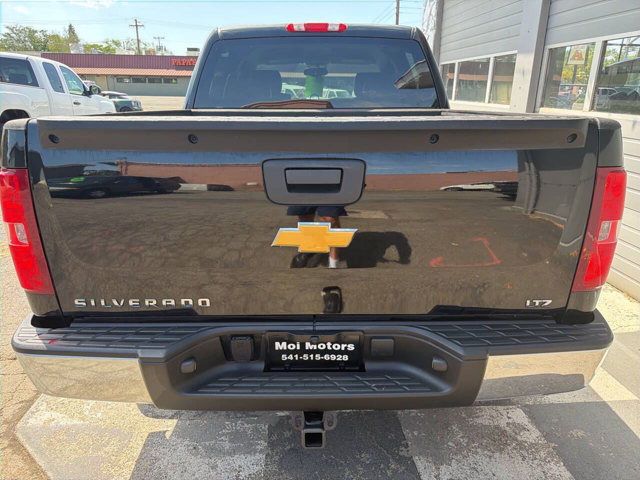 Black 2012 Chevrolet Silverado 1500 LTZ 4x4 LTZ 4dr Crew Cab 5.8 ft. SB 6