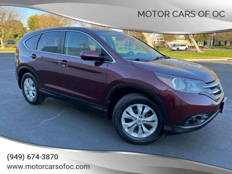 2013 Honda CR-V for sale at Motor Cars of OC in Costa Mesa CA