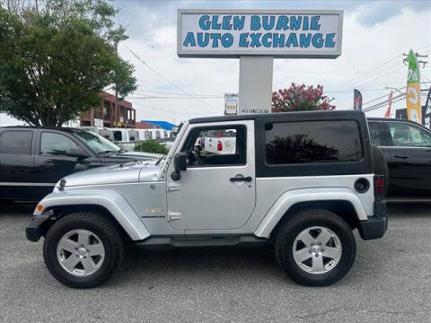 2012 Jeep Wrangler for sale at Glen Burnie Auto Exchange in Glen Burnie MD