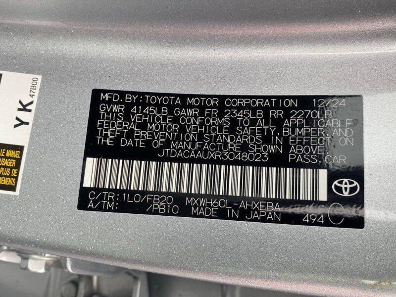 2024 Toyota Prius LE