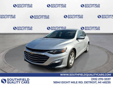 2022 Chevrolet Malibu for sale at SOUTHFIELD QUALITY CARS in Detroit MI