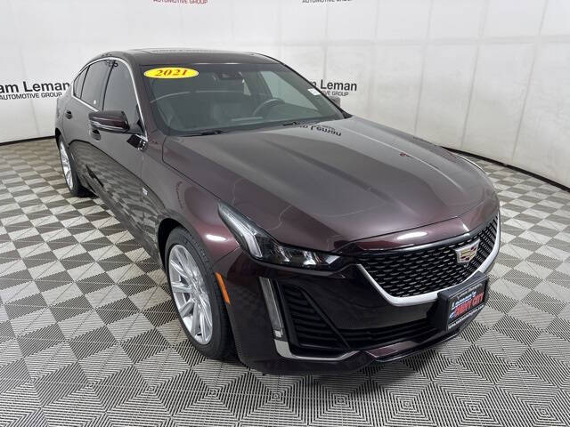 Used 2021 Cadillac CT5 Luxury with VIN 1G6DW5RK0M0116289 for sale in Bloomington, IL