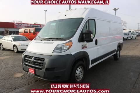 2017 RAM ProMaster Cargo for sale at Your Choice Autos - Waukegan in Waukegan IL