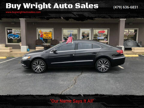 2014 Volkswagen CC for sale at Buy Wright Auto Sales in Rogers AR