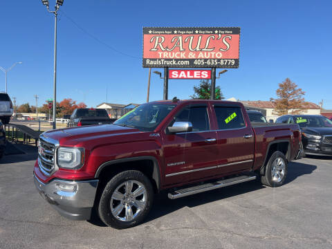 2016 GMC Sierra 1500 for sale at RAUL'S TRUCK & AUTO SALES, INC in Oklahoma City OK