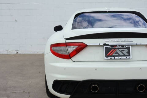 2012 Maserati GranTurismo MC