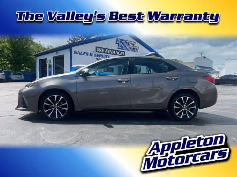 2017 Toyota Corolla for sale at Appleton Motorcars Sales & Service in Appleton WI
