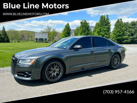 2017 Audi S8 plus for sale at Blue Line Motors in Winchester VA