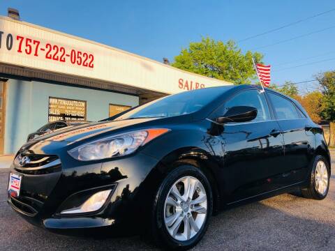 2015 Hyundai Elantra GT for sale at Trimax Auto Group in Norfolk VA