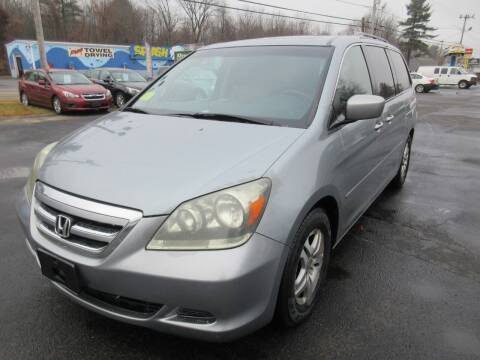 2005 Honda Odyssey for sale at Route 12 Auto Sales in Leominster MA