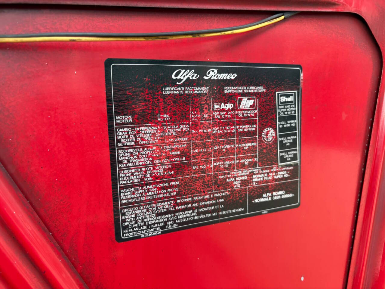 1986 Alfa Romeo Spider 45