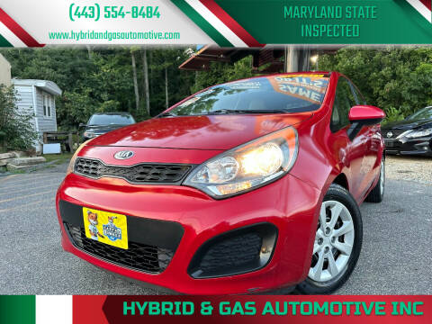 2015 Kia Rio 5-Door for sale at Hybrid & Gas Automotive Inc in Aberdeen MD
