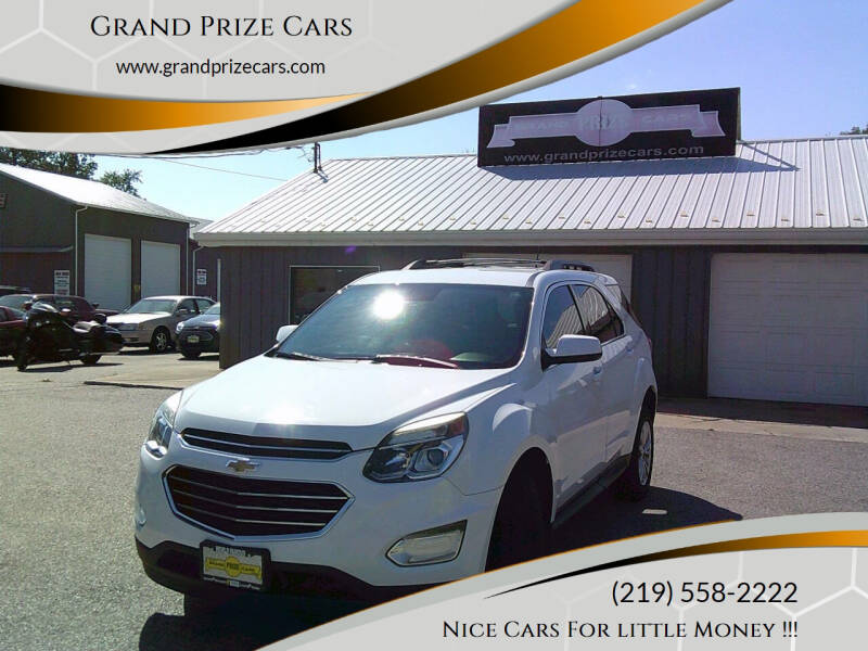 2016 Chevrolet Equinox for sale at Grand Prize Cars in Cedar Lake IN