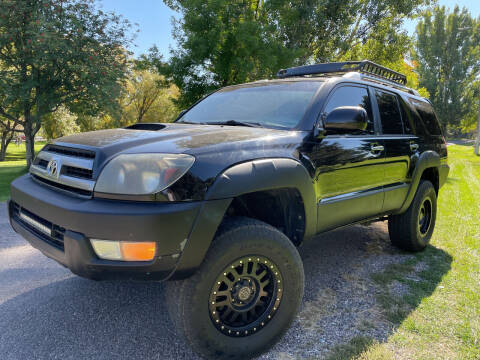 2003 Toyota 4Runner for sale at BELOW BOOK AUTO SALES in Idaho Falls ID