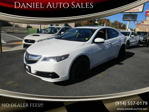 2015 Acura TLX for sale at Daniel Auto Sales in Yonkers NY