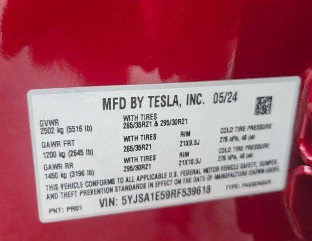2024 Tesla Model S