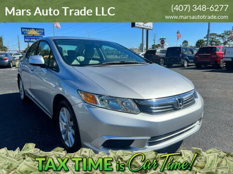 2012 Honda Civic for sale at Mars Auto Trade LLC in Orlando FL