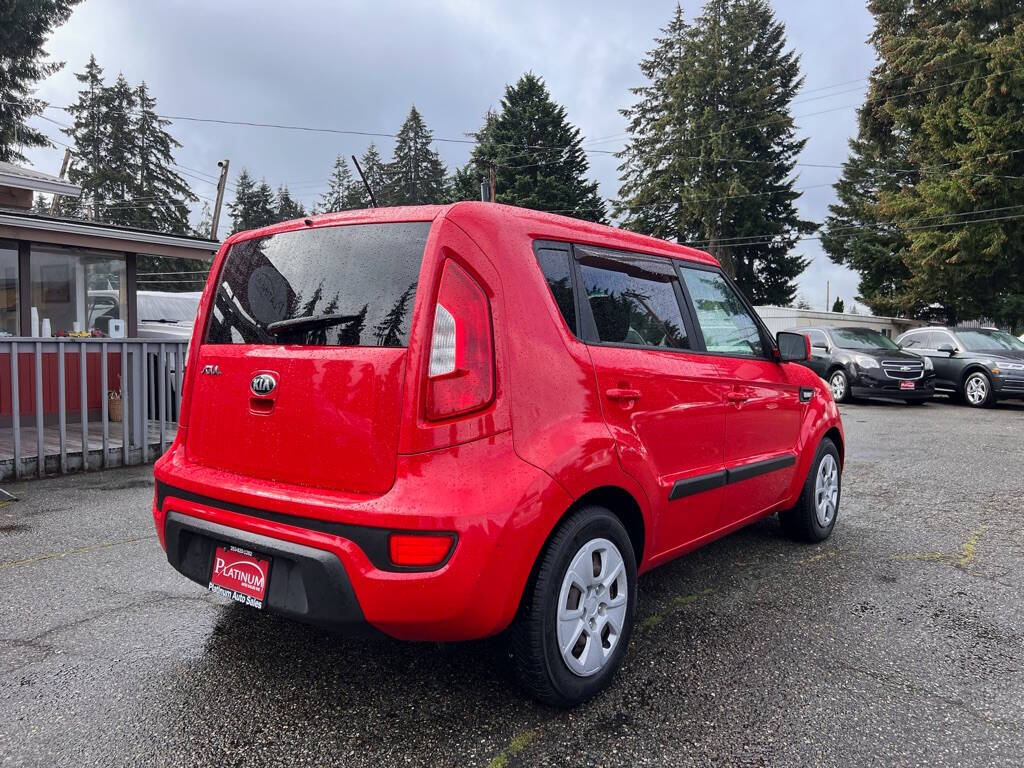 2013 Kia Soul for sale at PLATINUM AUTO SALES INC in Lacey, WA