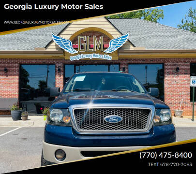 2008 Ford F-150 for sale at Georgia Luxury Motor Sales in Cumming GA