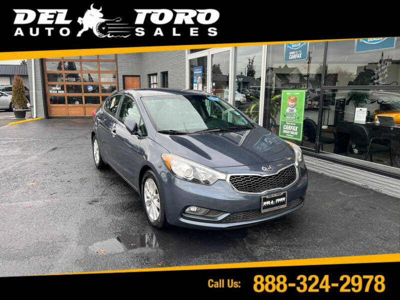 2015 Kia Forte for sale at DEL TORO AUTO SALES in Auburn WA