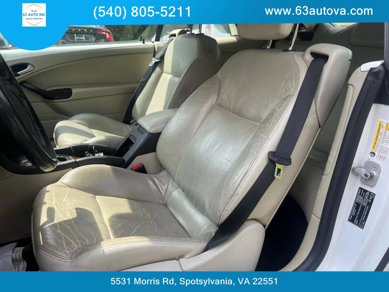 2011 Saab 9-3 for sale at 63 Auto Inc in Spotsylvania, VA