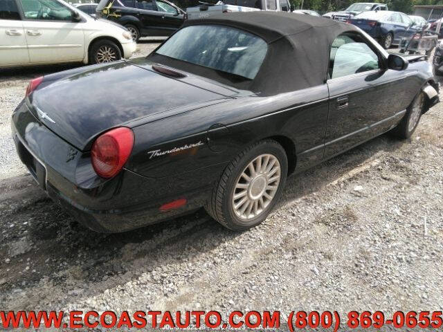 Black 2005 Ford Thunderbird Deluxe Convertible Deluxe 2dr Convertible 2