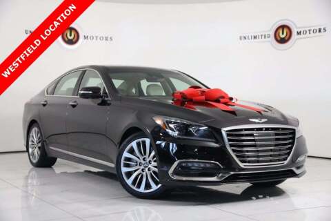 2018 Genesis G80 for sale at INDY'S UNLIMITED MOTORS - UNLIMITED MOTORS in Westfield IN